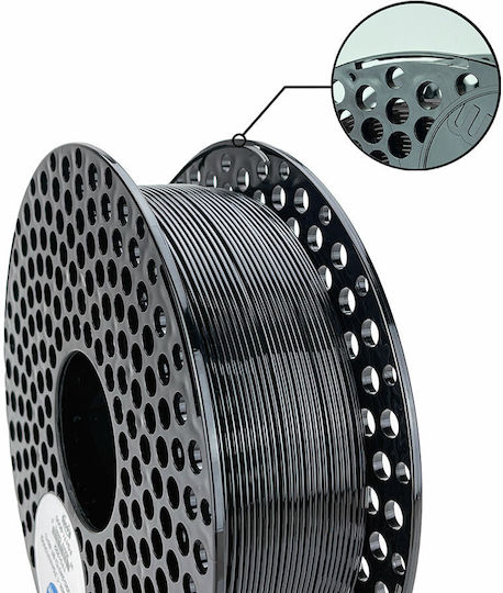 Azurefilm ASA 3D Printer Filament 1.75mm Black 1kg