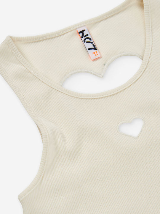 Kids' Shirt Sleeveless Beige