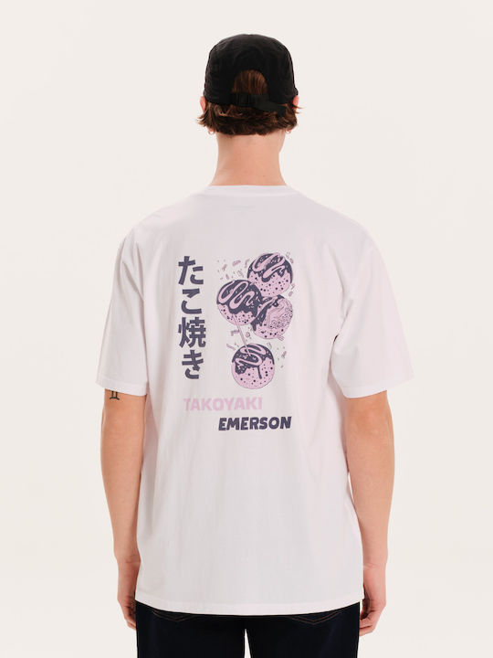 Emerson T-shirt Λευκό