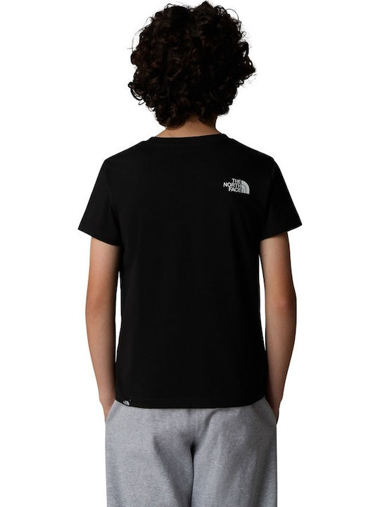 Kids' T-shirt Black Simple Dome