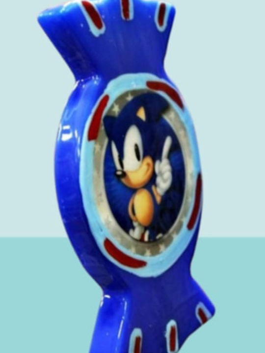 Κεριού Λαμπάδα Sonic the Hedgehog Στρογγυλή