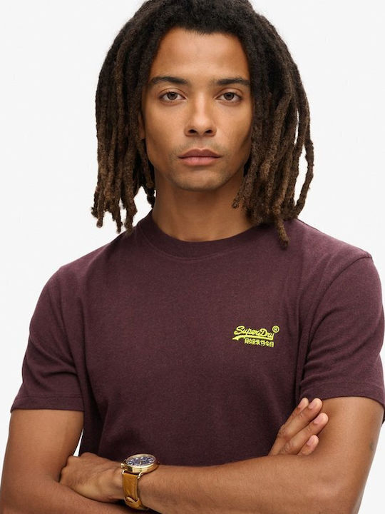 Superdry T-shirt Burgundy