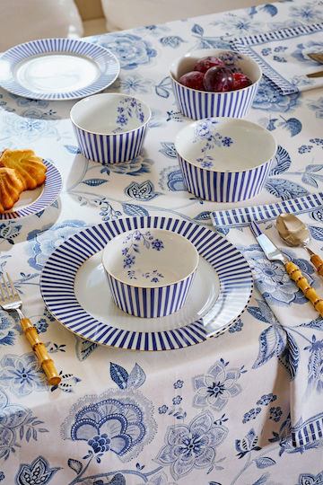 PiP Studio Tablecloth Cotton Blue 160x310cm