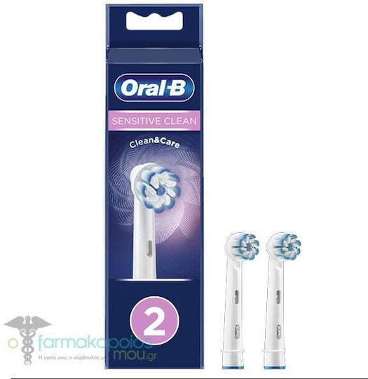 Oral-B Sensitive Clean Replacement Heads for 2 pcs