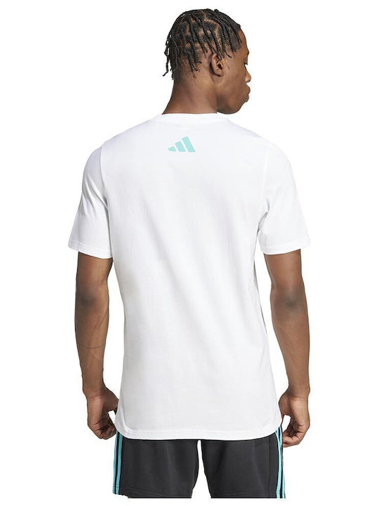 adidas Team Dna T-shirt Λευκό