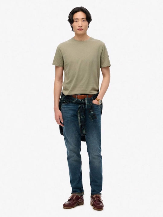 Superdry D2 Ovin Tricou Light Khaki Green