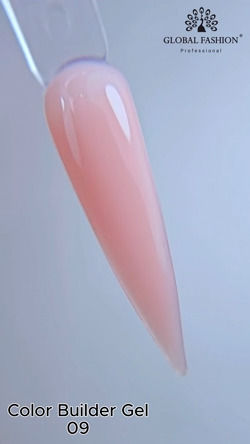 Global Fashion Builder Gel Νυχιών 09 Peach 15gr