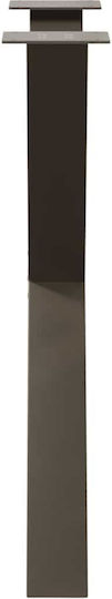vidaXL Metallic Furniture Leg 2 Pieces Suitable for Table / Coffee Table / Office 70x72cm Brown