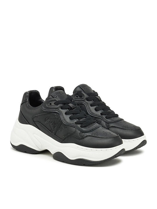 Logo Chunky Sneakers Black