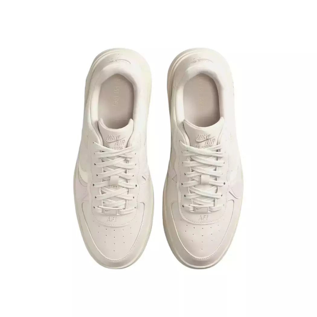 nike air force 1 platform beige