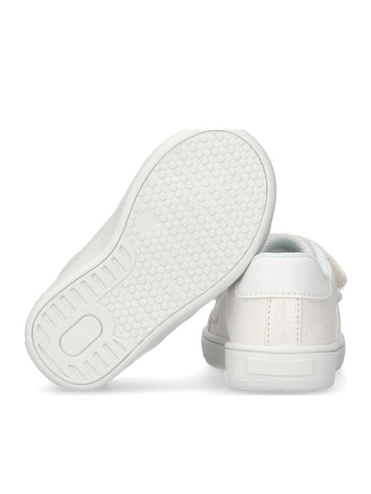Kids Sneakers with Scratch White