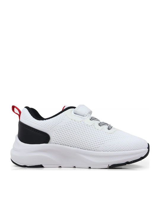 Mini Kids Sneakers with Scratch White