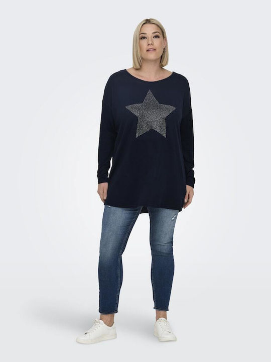 Women's Blouse Long Sleeve Blue