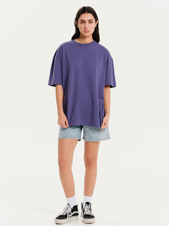 Women's Oversized T-shirt Purple
