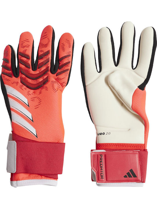adidas Predator Gl Γάντια Τερματοφύλακα Ενηλίκων Κόκκινα