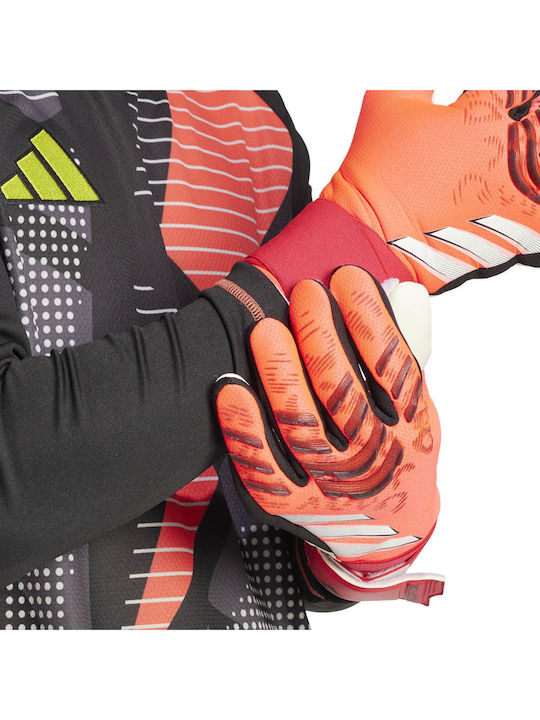 adidas Predator Gl Γάντια Τερματοφύλακα Ενηλίκων Κόκκινα