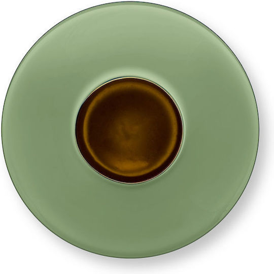 Pip Studio Metallvase Grün 32cm