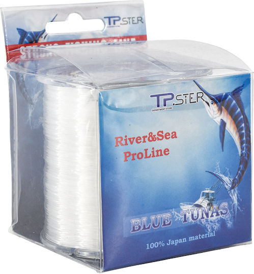 Tpster Angelschnur Nylon Transparent 0,50mm Max18,4kg 500m 32787