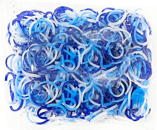 Rainbow Loom Λαστιχάκια Μπλε για Παιδιά 3+ Ετών