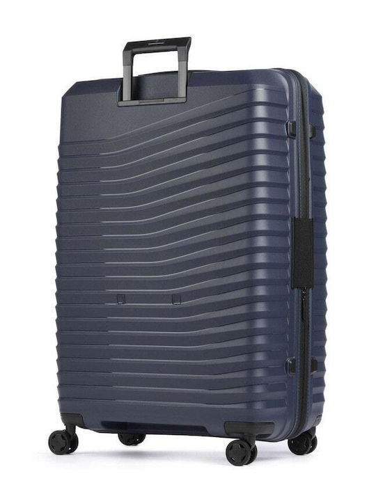 Samsonite Spinner Mare Valiză De Călătorie Tough Albastră Cu 4 Roți Înălțime 81 Cm