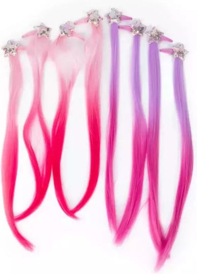 Hair Carnival Ears Purple 8pcs