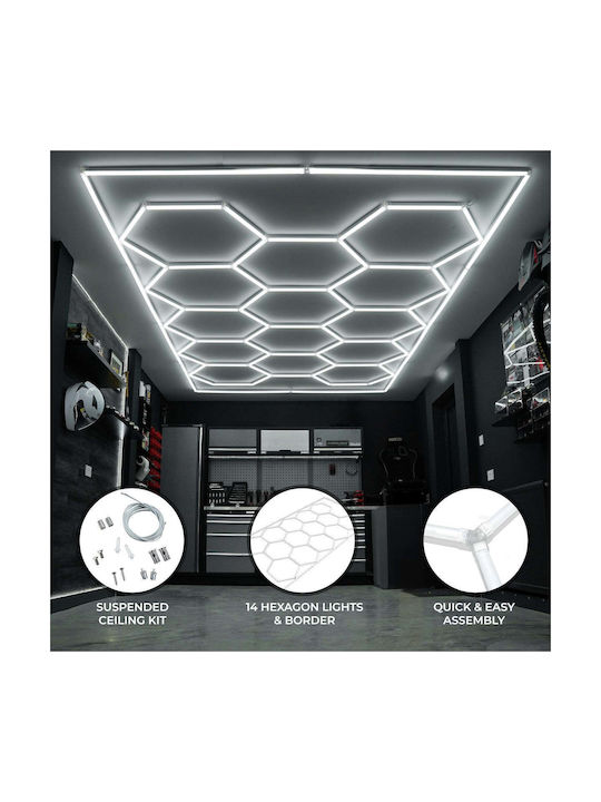 Hexagon Ceiling Light