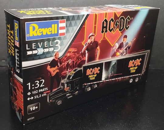 Revell 2024 Ac Dc Power Pwr Up Туристически Камион Мащаб 1:32 # 07731 Комплект За Модел Неотварян