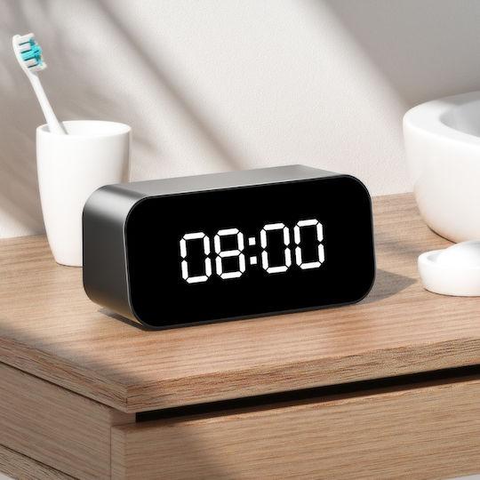 4k Hidden Spy Ip Camera In Desk Clock Wi-fi Motion Detection Night Vision App Control 4h Battery Life