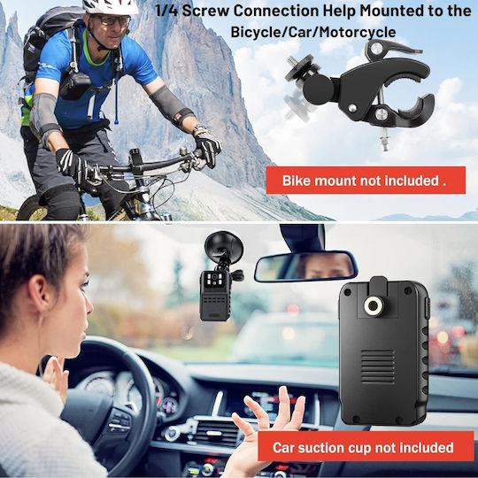 HD 1080p Body Camera Night Vision Loop Recording Police Recorder Daily Activities Cycling Couriers