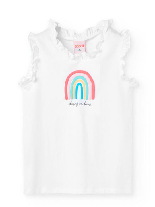 Boboli Kids' Pajamas Summer Cotton White