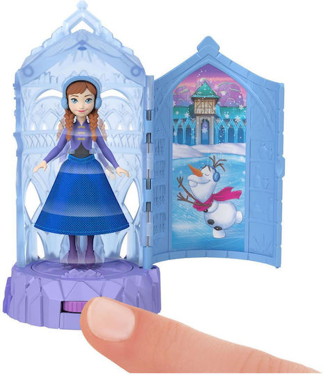 Mattel Frozen Ice Castle Spin Surprise Mini Doll Puppe für 3+ Jahre alt+ Jahre (Verschiedene Designs/Sortimente von Designs) 1 Stk