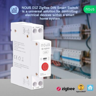 Nous Μπουτόν Ράγας WiFi 110V 16A