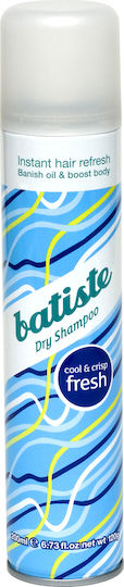 Batiste Fresh Dry Shampoos for Coloured Hair 200ml