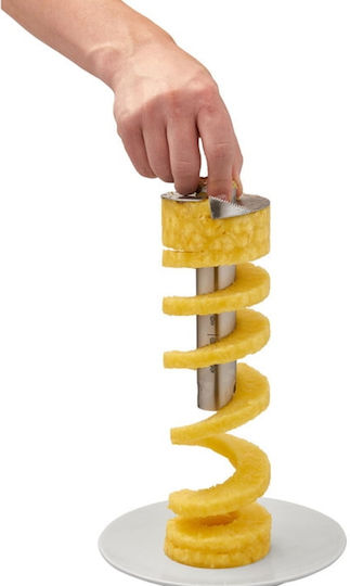 Pineapple Cleaning Slicing Device Rosle Black Stainless Steel