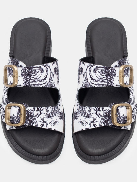 Γυναικεία Σανδάλια Flatforms Μπλε