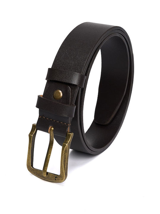 Herren Gürtel Leder Braun