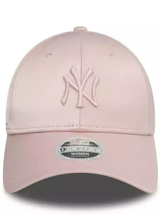 New Era New York Yankees Дамска сатенена пастелна регулируема шапка 9forty Дамска шапка Полиестер Розова 60595369 New Era New York Yankees Дамска сатенена пастелна регулируема шапка 9forty Дамска шапка Полиестер Розова 60595369