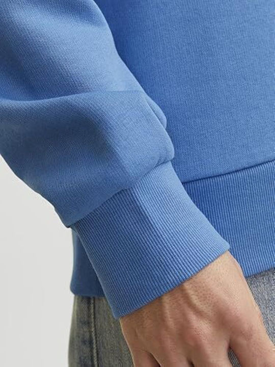 Суитшърт с Качулка Light Blue