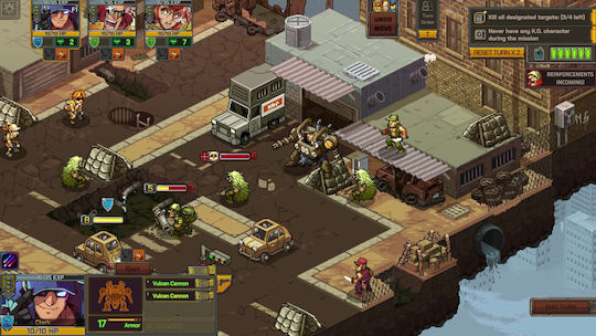 Metal Slug Tactics Switch Game