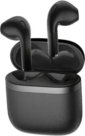 Edifier W200T In-ear Bluetooth Handsfree Earphones with Sweat Resistance and Charging Case Black