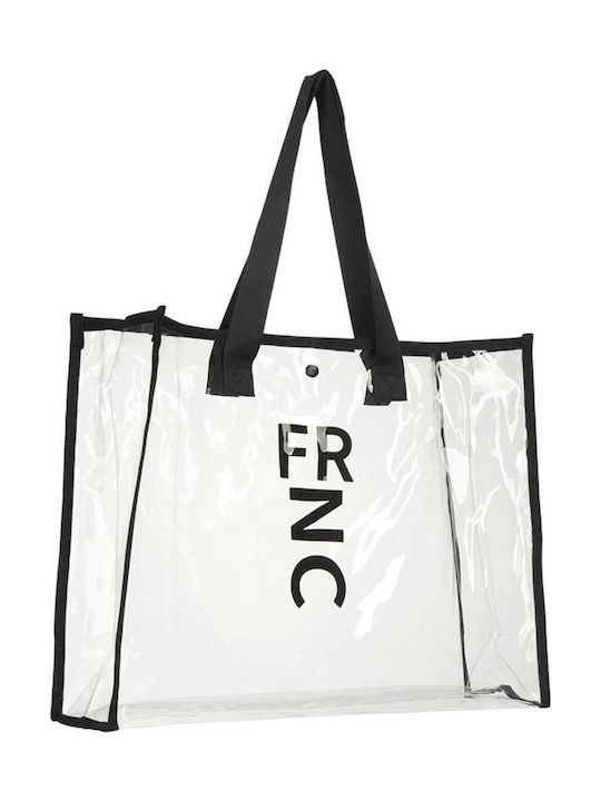 Women's Shopper Bag White/Brown