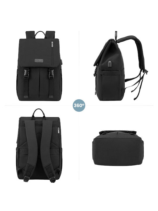Lovevook Tasche Rucksack für Laptop 15.6" in Schwarz Farbe MB2009