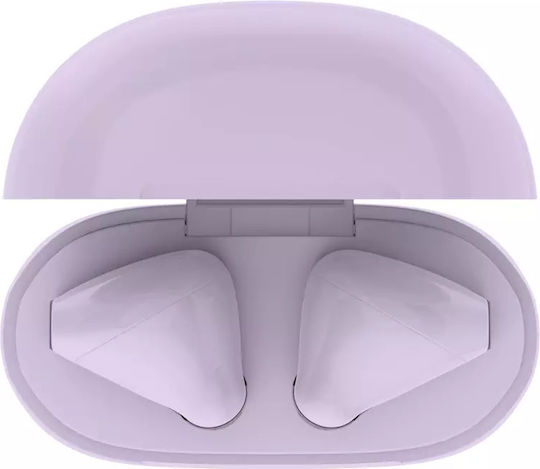 Infinix XBuds 3 Bluetooth Handsfree Ακουστικά με Αντοχή στον Ιδρώτα και Θήκη Φόρτισης Μωβ