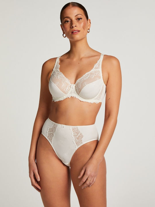 Hunkemöller High-waisted Women's Slip Off White