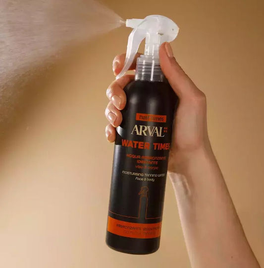 Arval Half Times Moisturising Tanning Water 300 Ml Refreshing Spray Extended Tan