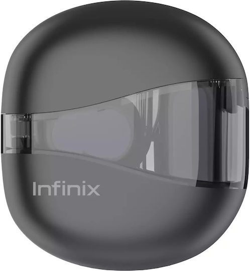 Infinix XBuds 3 Loop Bluetooth-Freisprecheinrichtung Kopfhörer mit Schweißresistenz und Ladeetui Schwarz