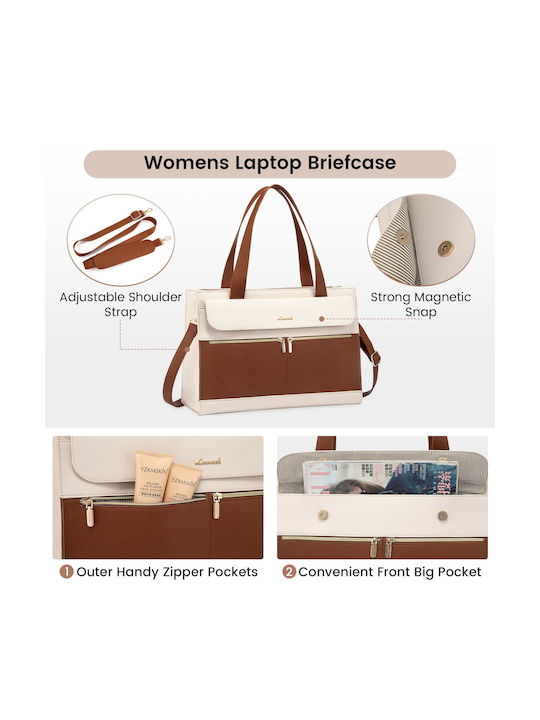 Set Women's Bag Shopper Shoulder Brown