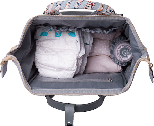 Kikka Boo Diaper Bag Myla Gray 27x27x42cm.