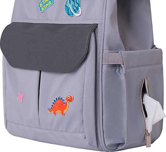 Kikka Boo Diaper Bag Myla Gray 27x27x42cm.
