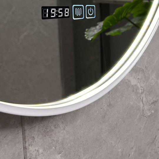 Vista-03 Bathroom Mirror LED CCT Φ60 Anti-Fog Sparke Sr-09.25.292.08.47